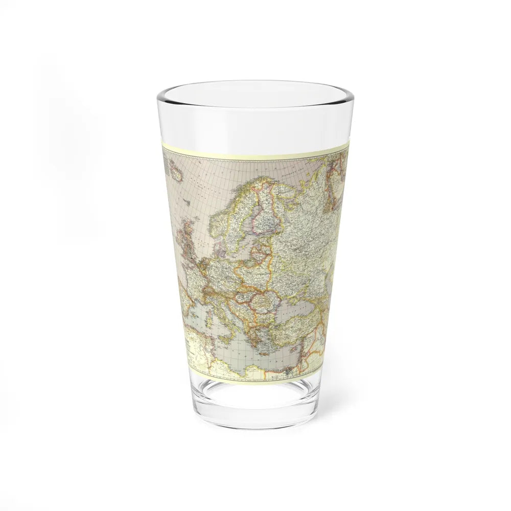 Europe and the Near East (1943) (Map) Pint Glass 16oz-16oz-Go Mug Yourself