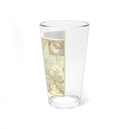 Europe and the Near East (1943) (Map) Pint Glass 16oz-Go Mug Yourself