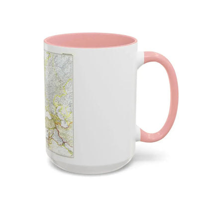 Europe and the Near East (1949) (Map) Accent Coffee Mug - Go Mug Yourself