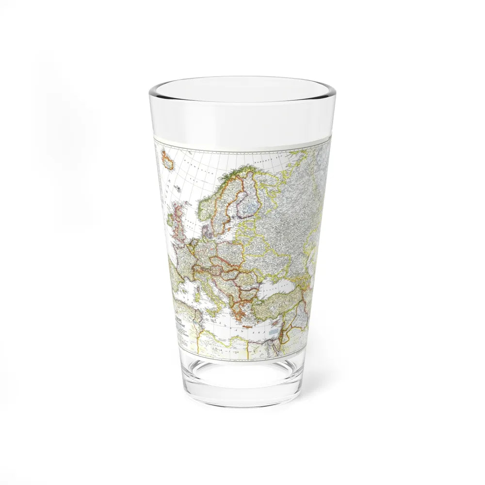 Europe and the Near East (1949) (Map) Pint Glass 16oz-16oz-Go Mug Yourself