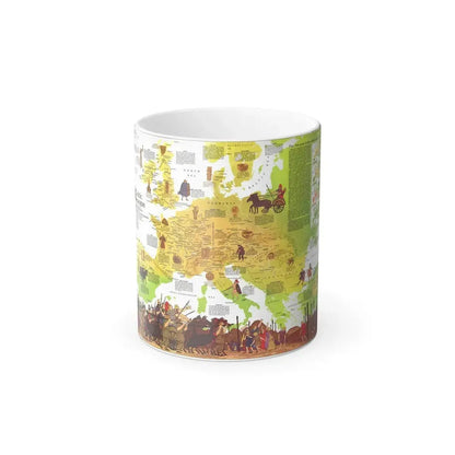 Europe - Celtic (1977) (Map) Color Changing Mug 11oz Default Title 11oz - Go Mug Yourself