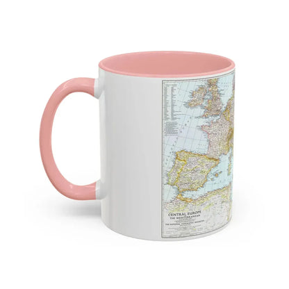 Europe, Central & Mediterranean Sept-1st (1939) (Map) Accent Coffee Mug - Go Mug Yourself