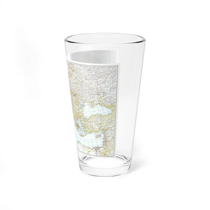 Europe, Central & Mediterranean Sept-1st (1939) (Map) Pint Glass 16oz-Go Mug Yourself