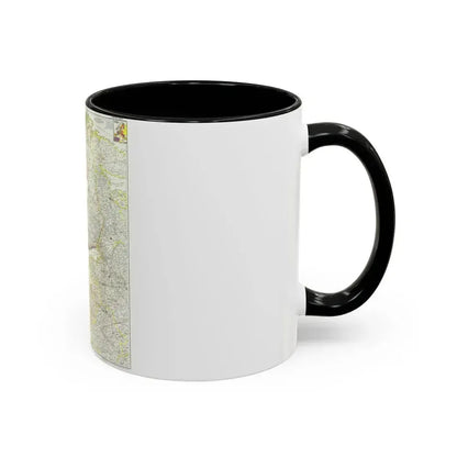 Europe, Northern (1954) (Map) Accent Coffee Mug - Go Mug Yourself
