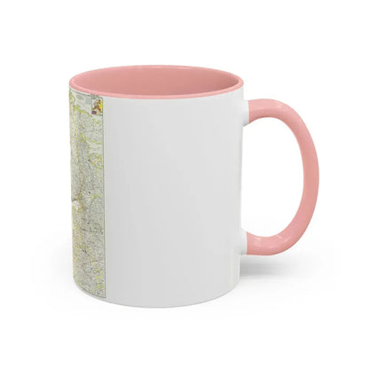 Europe, Northern (1954) (Map) Accent Coffee Mug - Go Mug Yourself