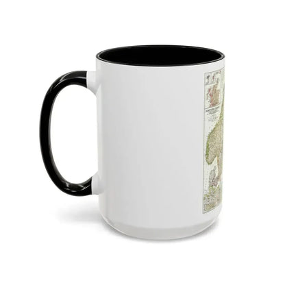 Europe, Northern (1954) (Map) Accent Coffee Mug - Go Mug Yourself