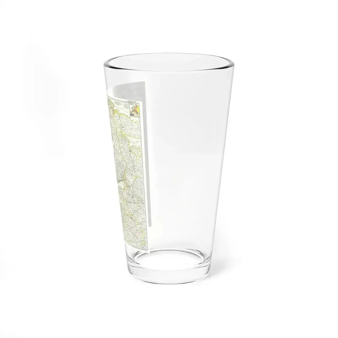 Europe, Northern (1954) (Map) Pint Glass 16oz - Go Mug Yourself