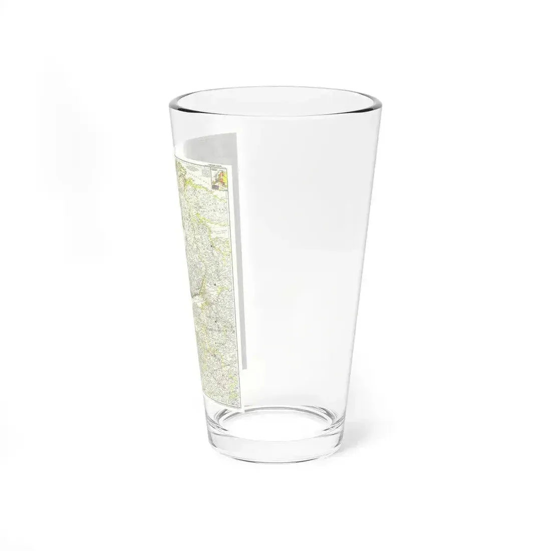 Europe, Northern (1954) (Map) Pint Glass 16oz - Go Mug Yourself