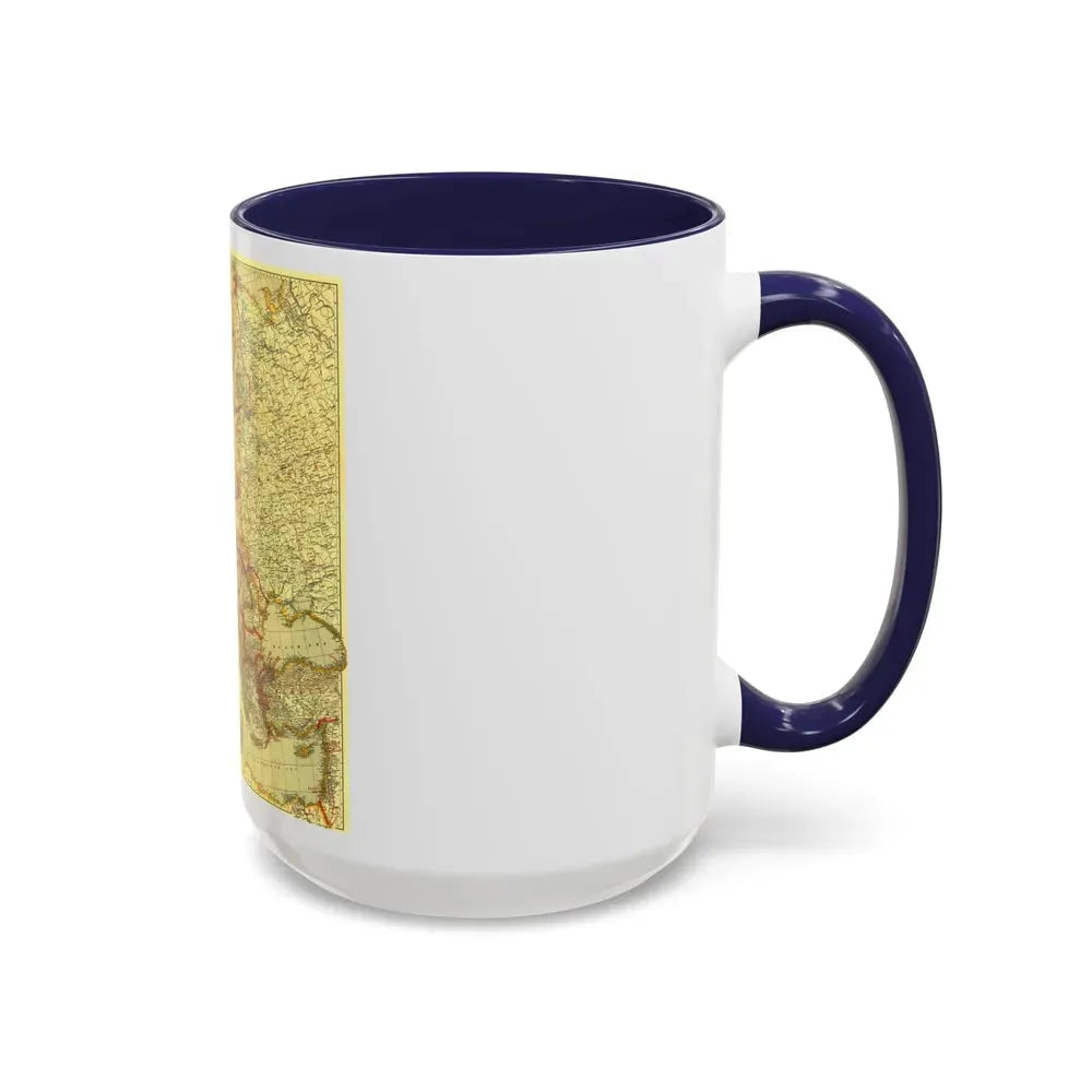 Europe, Peace Conference at Paris (1920) (Map) Accent Coffee Mug - Go Mug Yourself