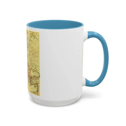 Europe, Peace Conference at Paris (1920) (Map) Accent Coffee Mug - Go Mug Yourself