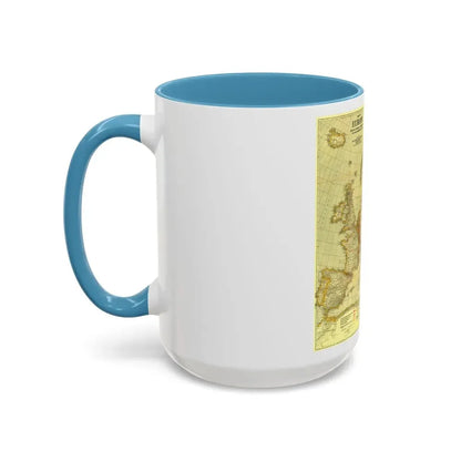 Europe, Peace Conference at Paris (1920) (Map) Accent Coffee Mug - Go Mug Yourself