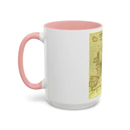 Europe, Peace Conference at Paris (1920) (Map) Accent Coffee Mug - Go Mug Yourself