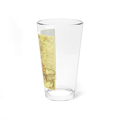 Europe, Peace Conference at Paris (1920) (Map) Pint Glass 16oz - Go Mug Yourself