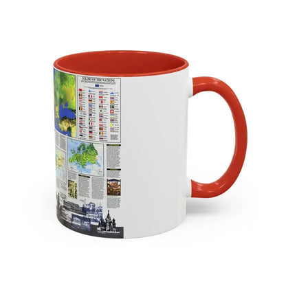 Europe, The New (1992) (Map) Accent Coffee Mug - Go Mug Yourself