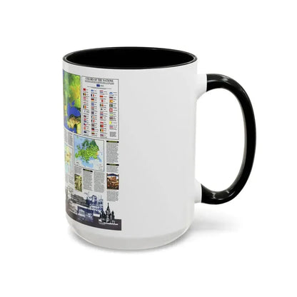 Europe, The New (1992) (Map) Accent Coffee Mug - Go Mug Yourself