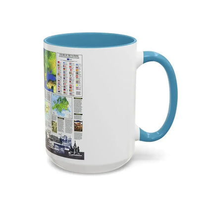 Europe, The New (1992) (Map) Accent Coffee Mug - Go Mug Yourself