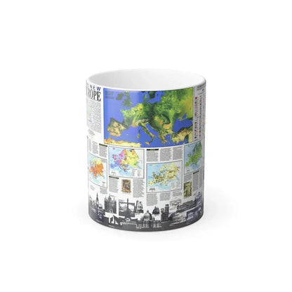Europe, The New (1992) (Map) Color Changing Mug 11oz Default Title 11oz - Go Mug Yourself