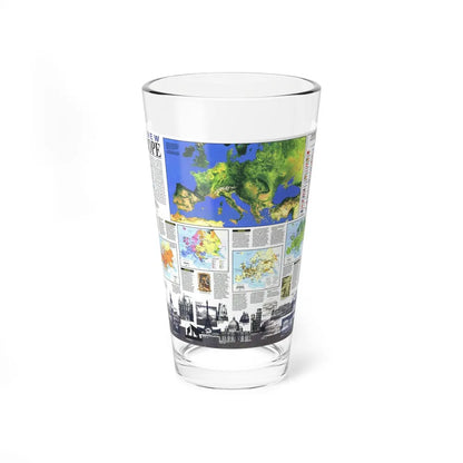 Europe, The New (1992) (Map) Pint Glass 16oz-16oz-Go Mug Yourself