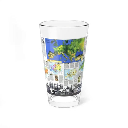 Europe, The New (1992) (Map) Pint Glass 16oz 16oz - Go Mug Yourself