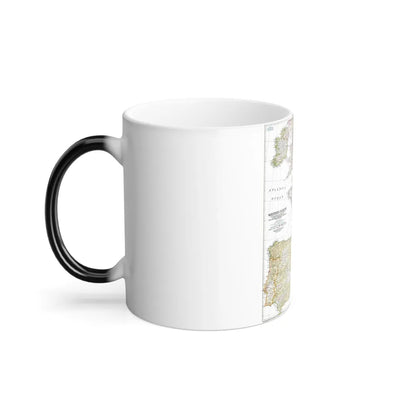 Europe, Western (1950) (Map) Color Changing Mug 11oz-Go Mug Yourself