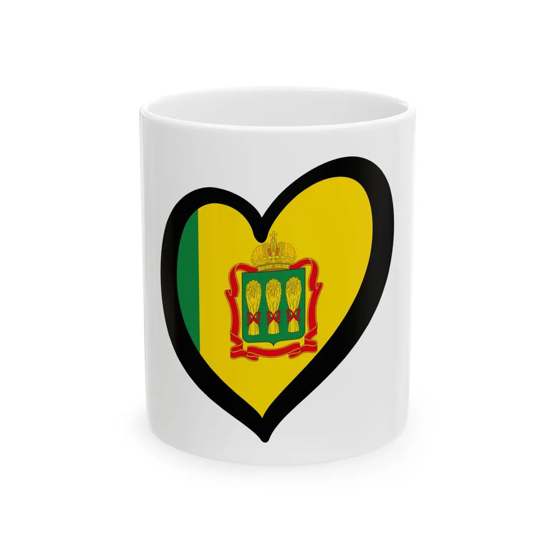 EuroPenza (Russia) White Coffee Mug 11oz - Go Mug Yourself