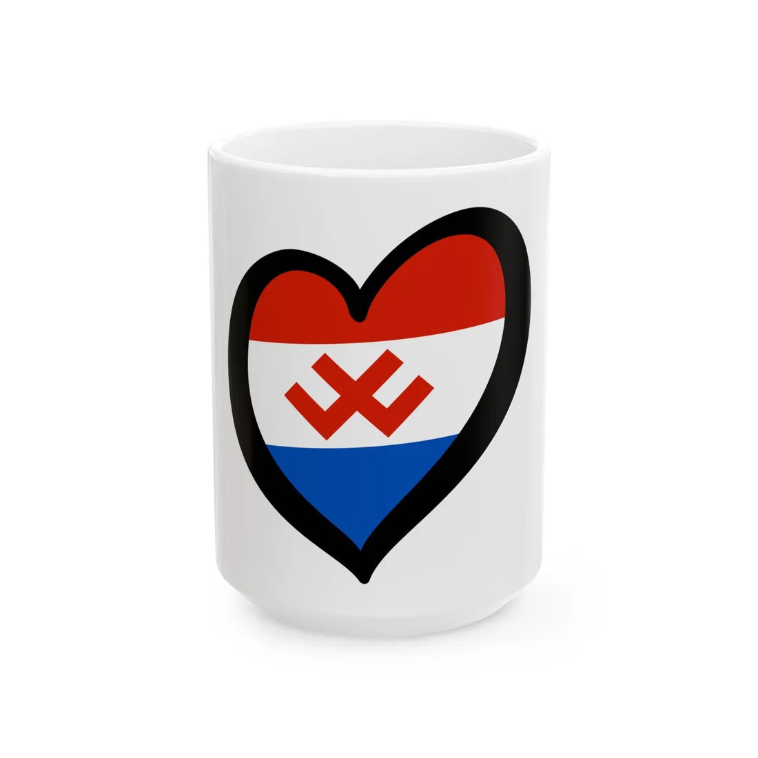 EuroPermiakia 1996-1997 (Russia) White Coffee Mug 15oz - Go Mug Yourself