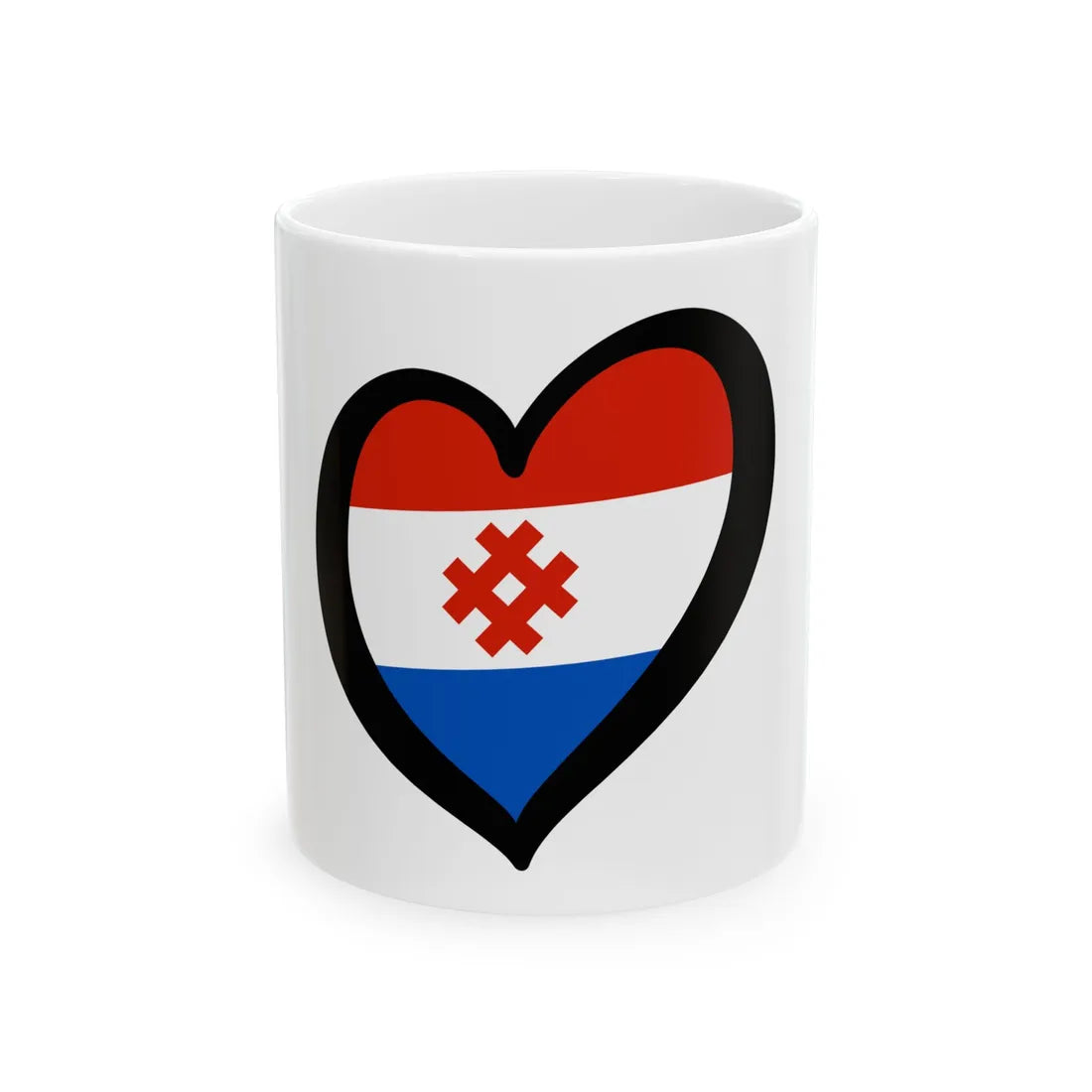 EuroPermiakia 1997-2005 (Russia) White Coffee Mug 11oz - Go Mug Yourself