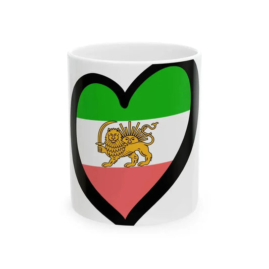 EuroPersia 1907-1933 (Iran) White Coffee Mug 11oz - Go Mug Yourself