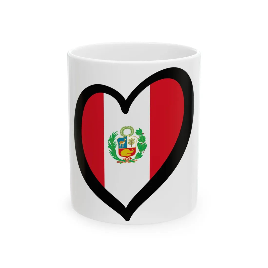 EuroPeru 1884-1950 (Peru) White Coffee Mug 11oz - Go Mug Yourself