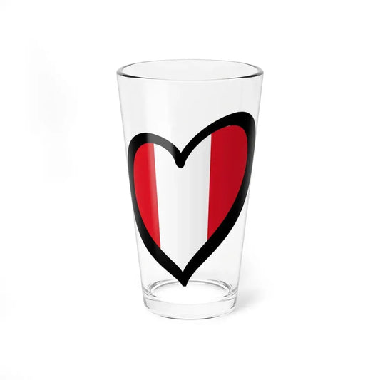 EuroPeru (Peru) Pint Glass 16oz 16oz - Go Mug Yourself