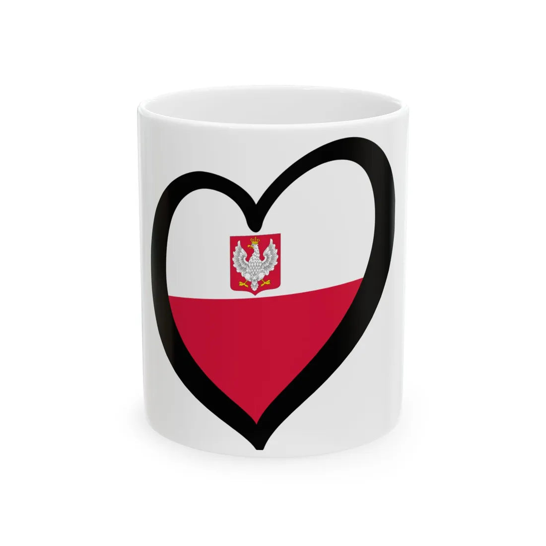EuroPolonia 1919-1927 state (Poland) White Coffee Mug 11oz - Go Mug Yourself