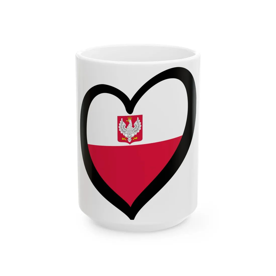 EuroPolonia 1919-1927 state (Poland) White Coffee Mug 15oz - Go Mug Yourself
