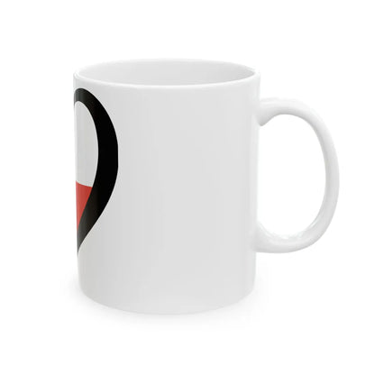EuroPolonia 1955-1980 state (Poland) White Coffee Mug - Go Mug Yourself