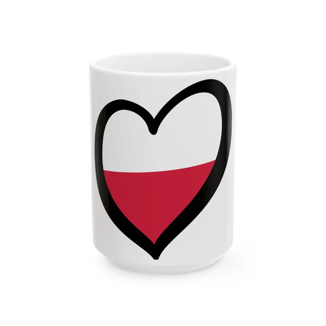 EuroPolonia (Poland) White Coffee Mug 15oz - Go Mug Yourself