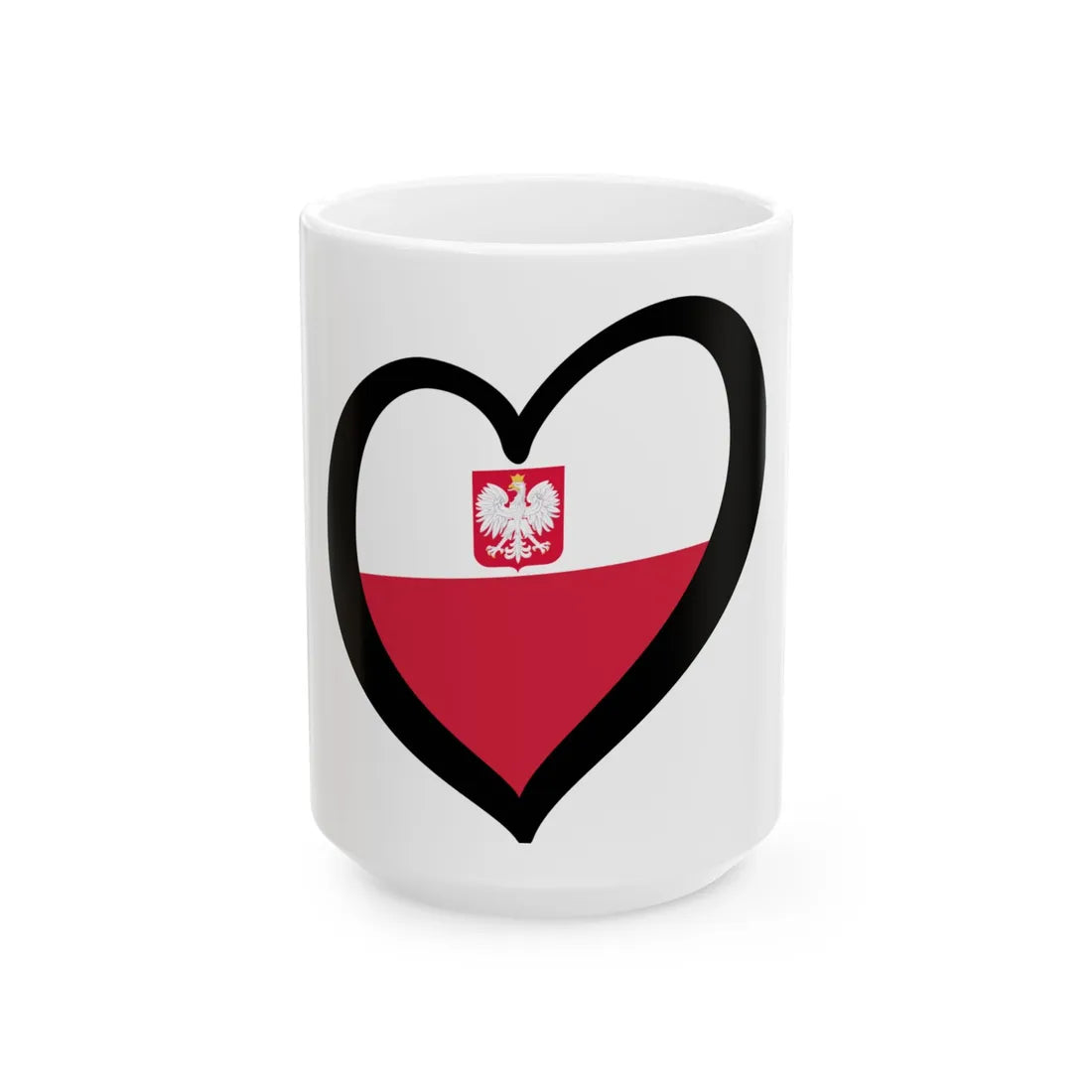 EuroPolonia state (Poland) White Coffee Mug 15oz - Go Mug Yourself