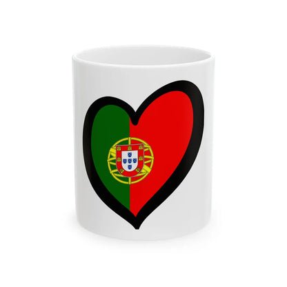 EuroPortugal (Portugal) White Coffee Mug 11oz - Go Mug Yourself