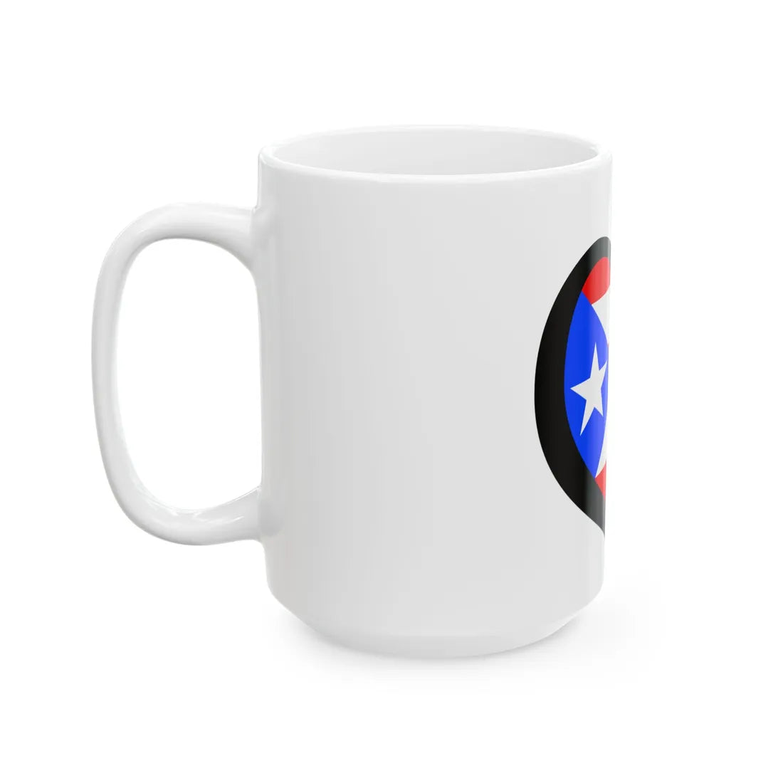 EuroPuerto Rico (United States) White Coffee Mug - Go Mug Yourself