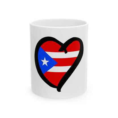 EuroPuerto RicoAnterior (United States) White Coffee Mug 11oz - Go Mug Yourself