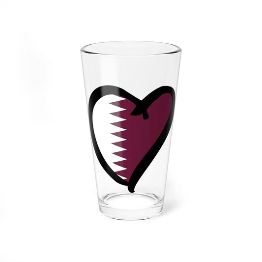 EuroQatarAnterior (Qatar) Pint Glass 16oz 16oz - Go Mug Yourself