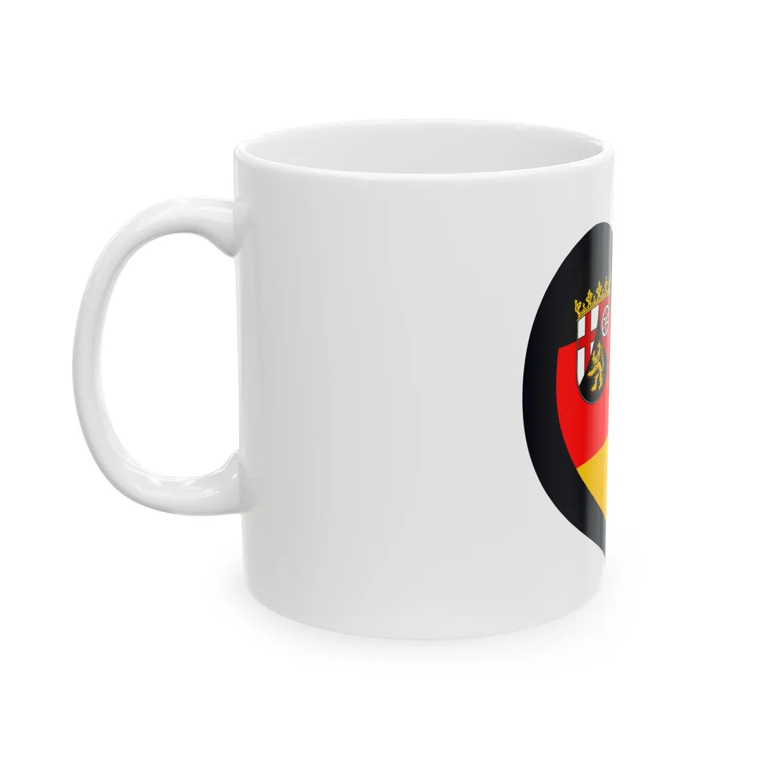 EuroRheinland-Pfalz (Germany) White Coffee Mug - Go Mug Yourself