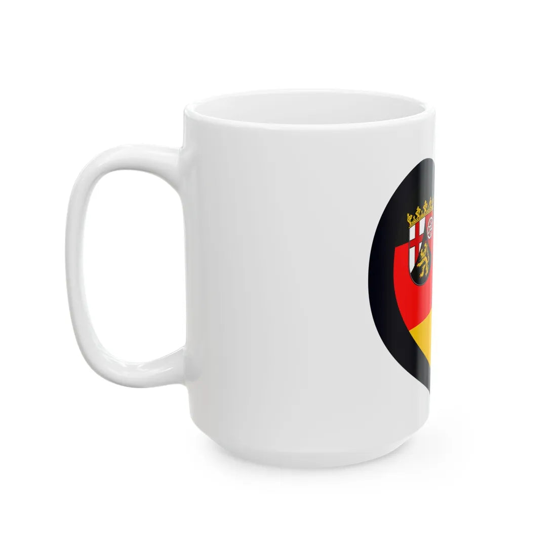 EuroRheinland-Pfalz (Germany) White Coffee Mug - Go Mug Yourself