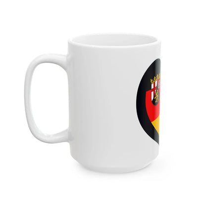 EuroRheinland-Pfalz (Germany) White Coffee Mug - Go Mug Yourself
