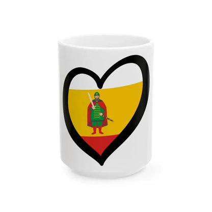EuroRiazan (Russia) White Coffee Mug 15oz - Go Mug Yourself