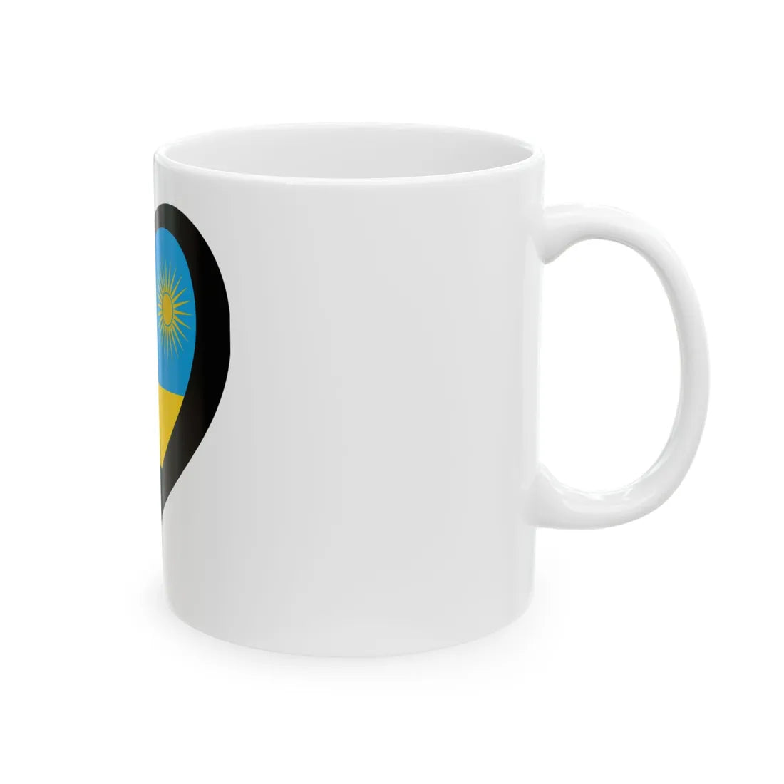EuroRuanda (Rwanda) White Coffee Mug - Go Mug Yourself