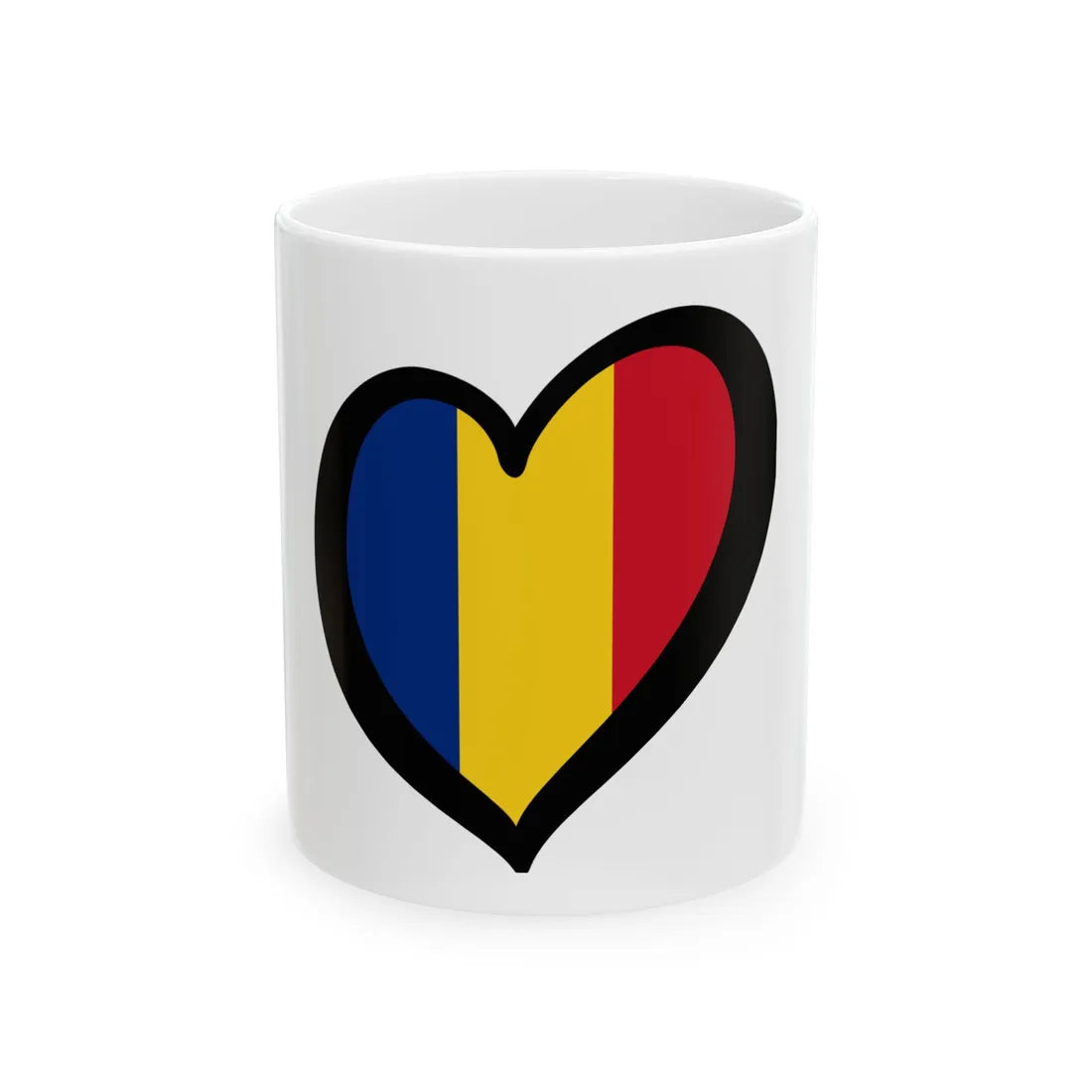 EuroRumania (Oman) White Coffee Mug 11oz - Go Mug Yourself