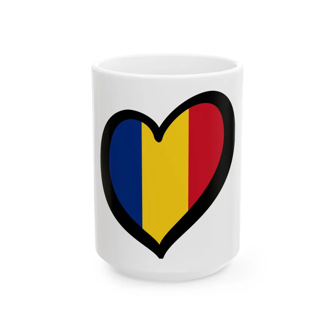 EuroRumania (Oman) White Coffee Mug 15oz - Go Mug Yourself