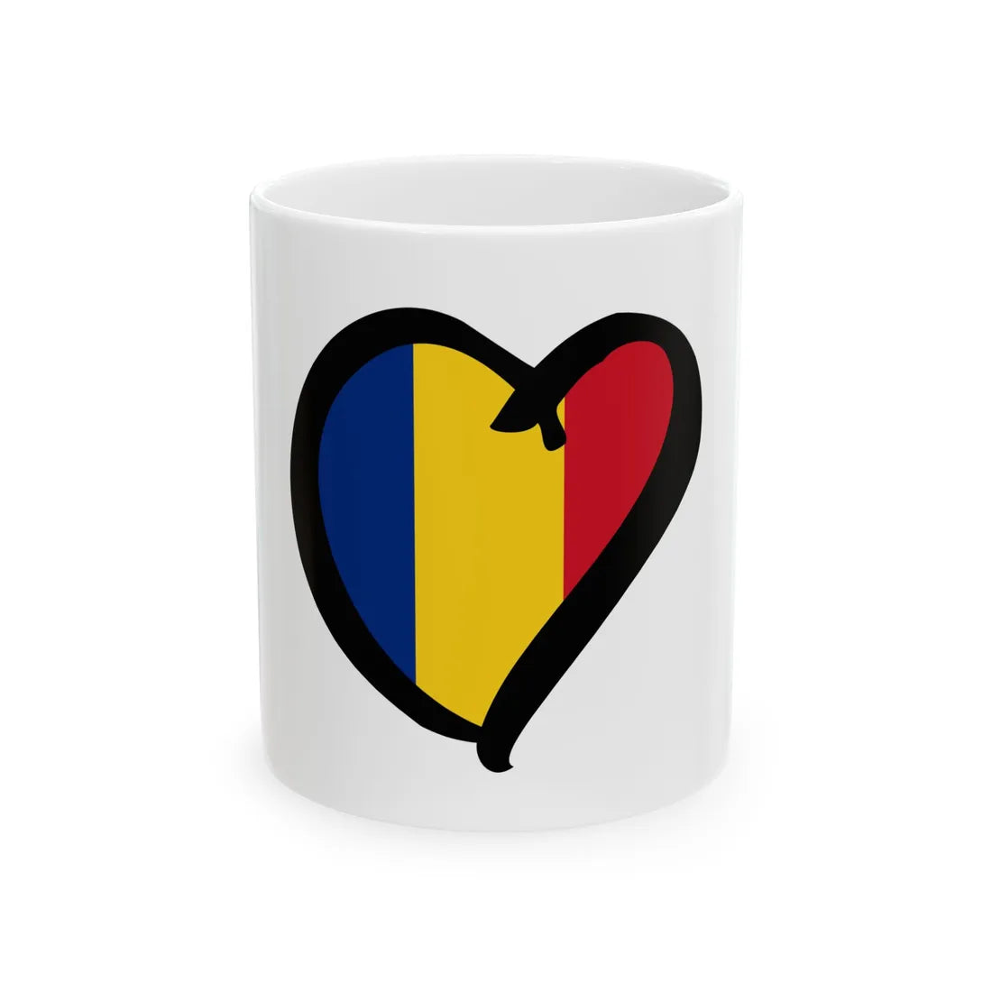 EuroRumaniaAnterior (Oman) White Coffee Mug 11oz - Go Mug Yourself