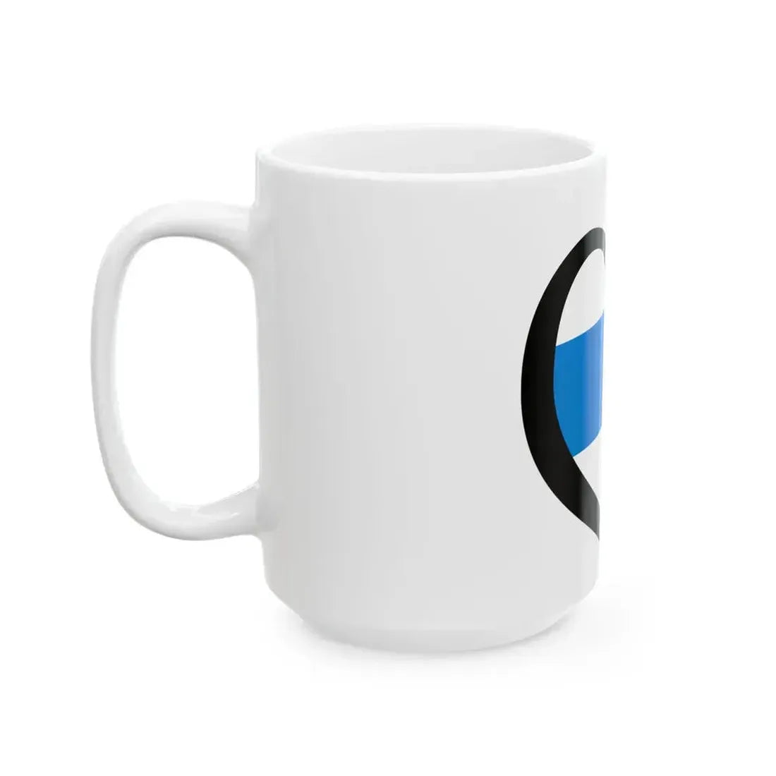 EuroRusia blanca-azul-blanca (Russia) White Coffee Mug - Go Mug Yourself