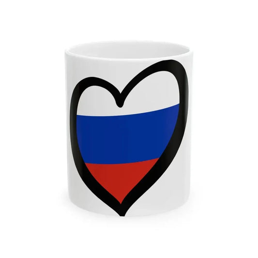 EuroRusia (Russia) White Coffee Mug 11oz - Go Mug Yourself