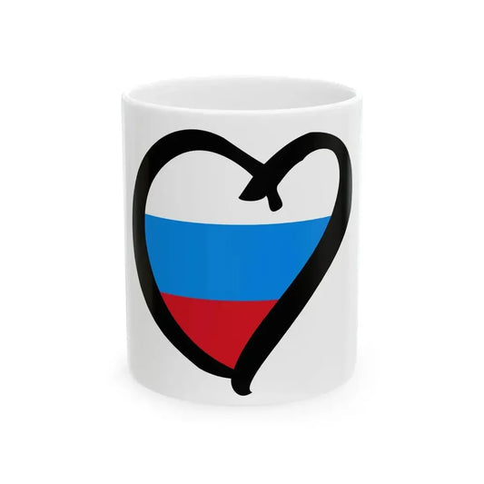 EuroRusiaAnterior 1991-1993 (Russia) White Coffee Mug 11oz - Go Mug Yourself